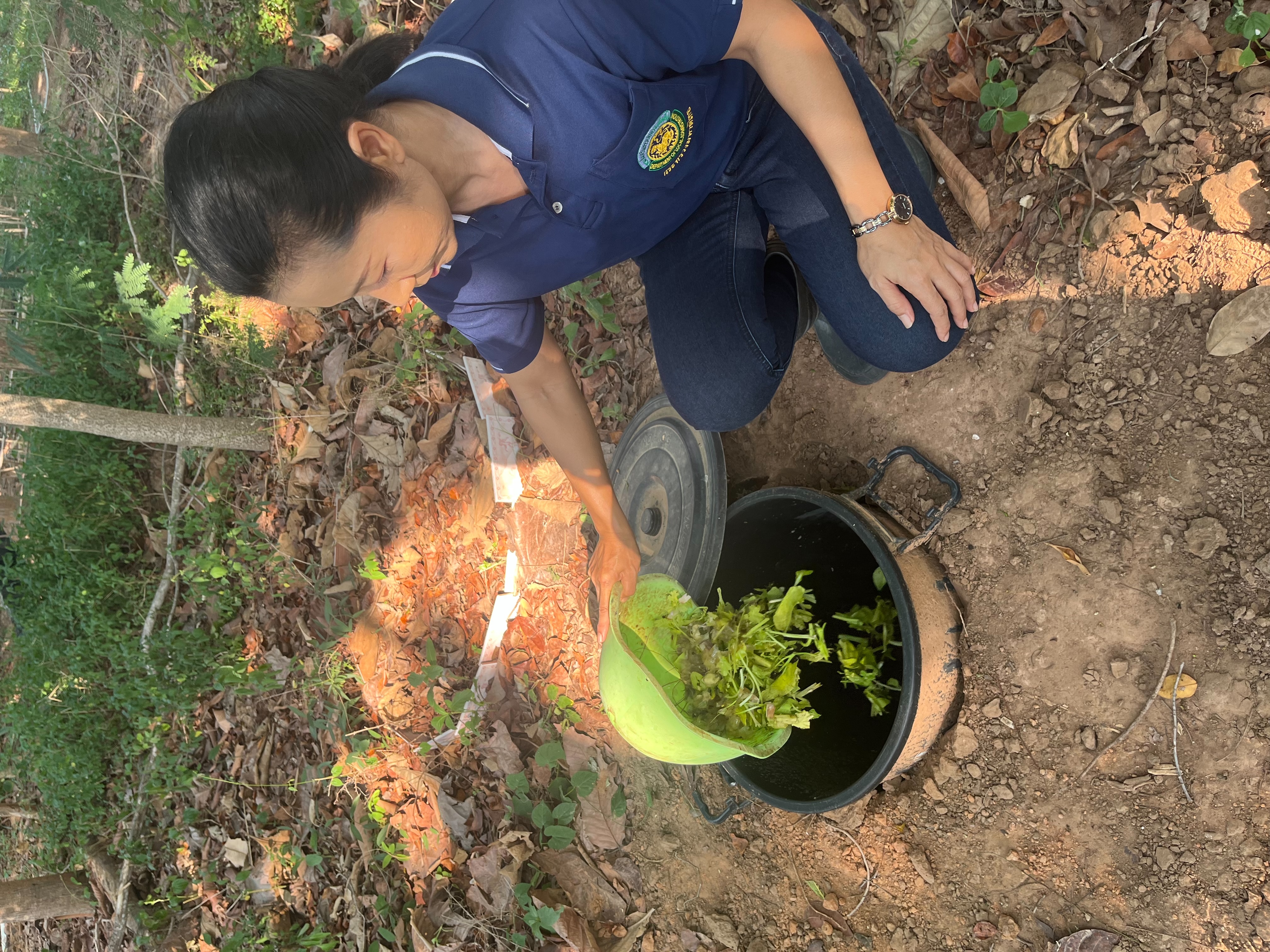 แผนปฏิบัติการเชิงกลยุทธ์แนวใหม่ RE-X-RAY ถังขยะเปียก ลดโลกร้อน  ในพื้นที่เขตรับผิดชอบขององค์การบริหารส่วนตำบลกุดน้อย